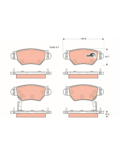 PAST FRENO TRW GDB-1471 - 2685.22