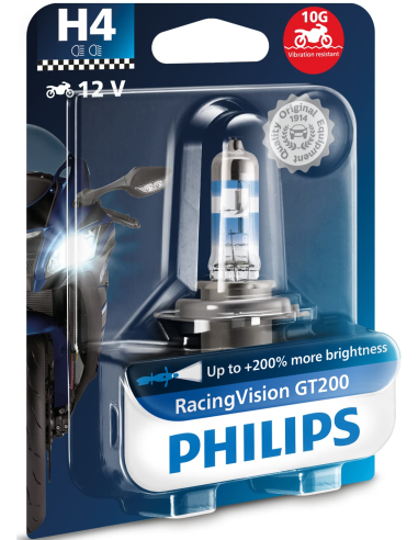 LAMPARA PHILIPS H4 12V RACING VISION