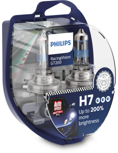 JGO. LAMPARAS H7 PHILIPS RACING VISION