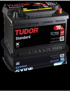 BATERIA TUDOR 70 AH. + DR.