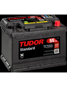 BATERIA TUDOR 55 AH. + DR.