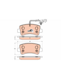 PAST. FRENO TRW GDB1903